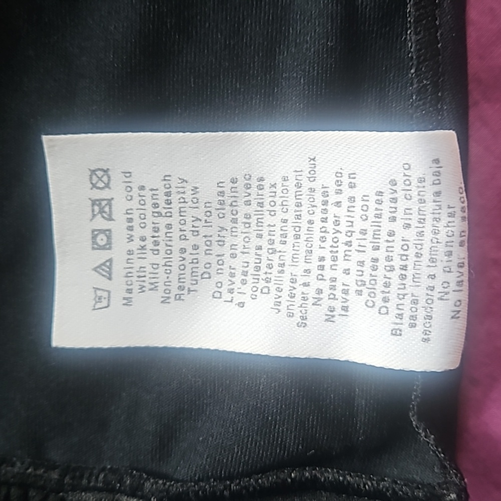 Danskin New York City Ballet camisole mock wrap black leotard size L - Picture 8 of 8
